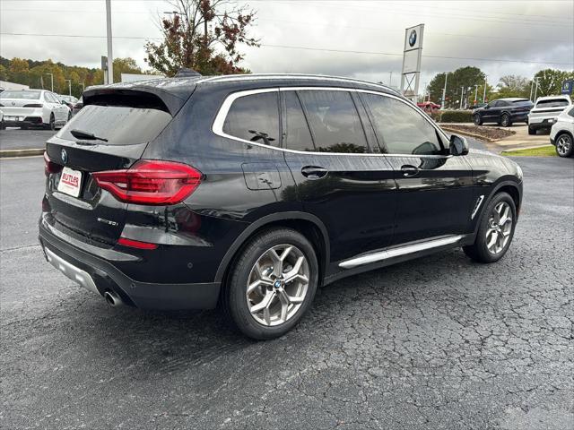 used 2021 BMW X3 car, priced at $26,270