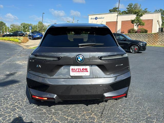 new 2025 BMW iX car, priced at $95,825