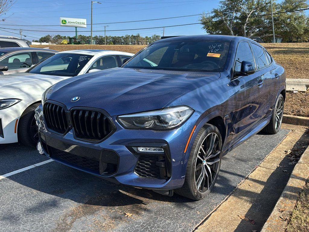 used 2021 BMW X6 car, priced at $46,900