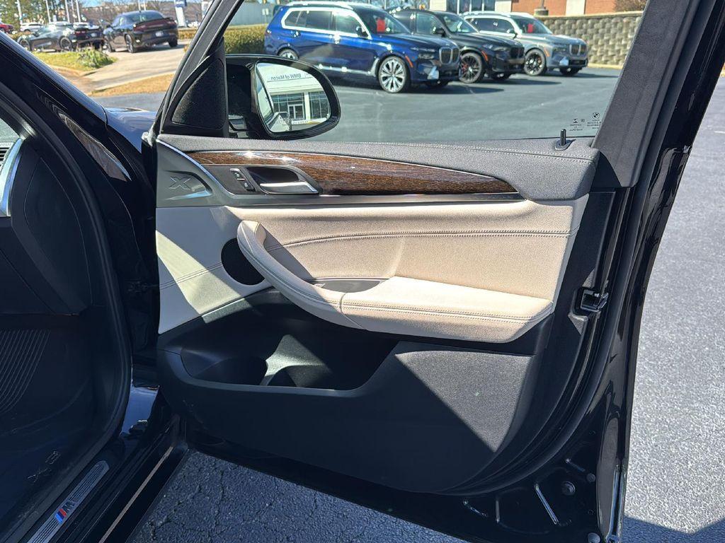 used 2022 BMW X3 car, priced at $37,490