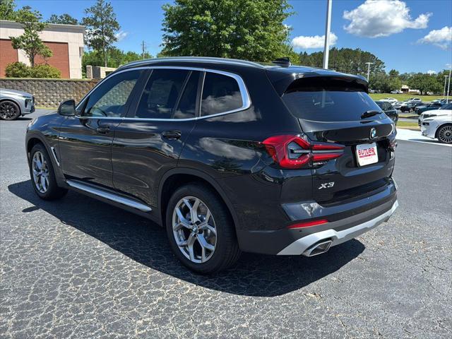 used 2024 BMW X3 car, priced at $46,900