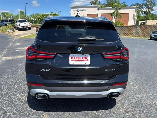 used 2024 BMW X3 car, priced at $46,900