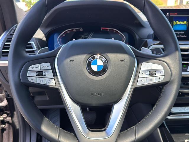 used 2024 BMW X3 car, priced at $46,900