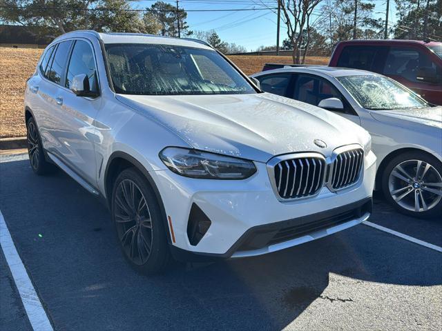 used 2022 BMW X3 car, priced at $34,370