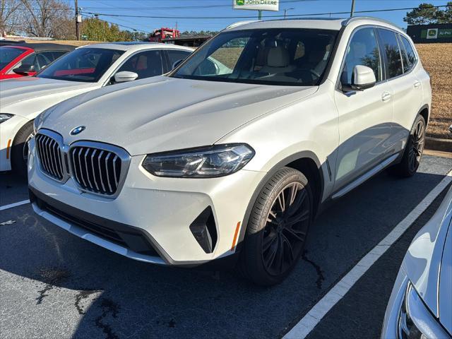 used 2022 BMW X3 car, priced at $34,370