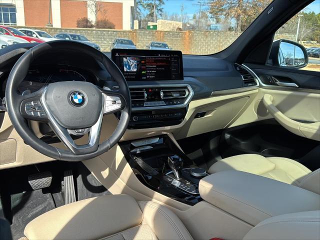 used 2022 BMW X3 car, priced at $34,370