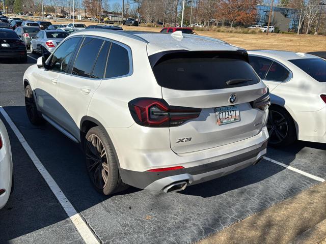 used 2022 BMW X3 car, priced at $34,370