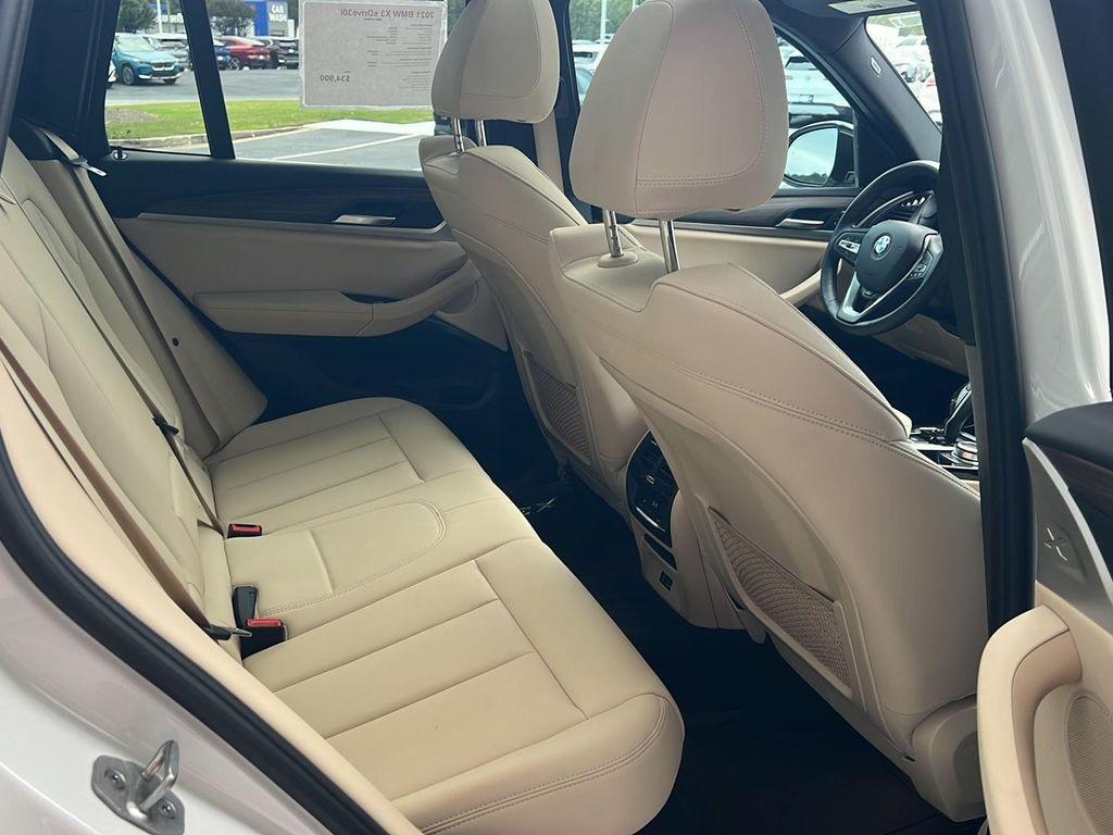 used 2021 BMW X3 car, priced at $30,900