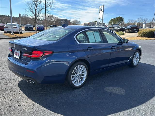 used 2022 BMW 530 car, priced at $40,000