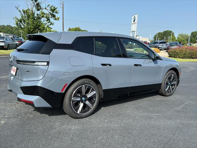 new 2025 BMW iX car, priced at $99,775