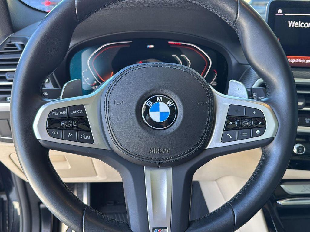 used 2022 BMW X3 car, priced at $33,490