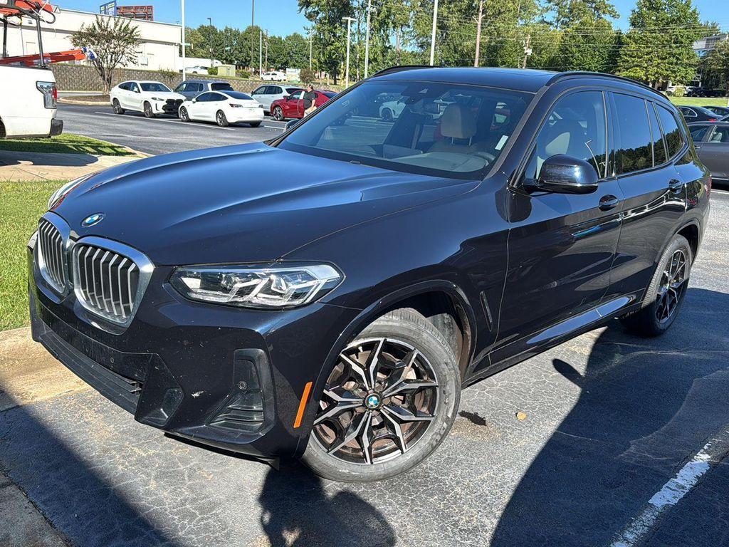used 2022 BMW X3 car, priced at $34,900