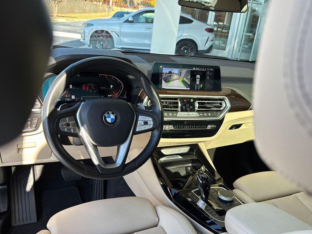 used 2022 BMW X3 car, priced at $35,606