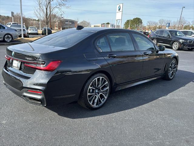 used 2022 BMW 750 car, priced at $48,990