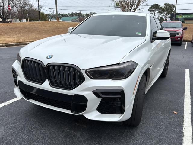 used 2022 BMW X6 car, priced at $55,370