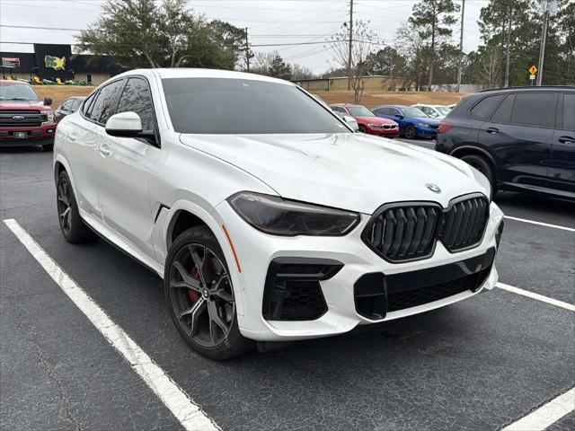 used 2022 BMW X6 car, priced at $55,370