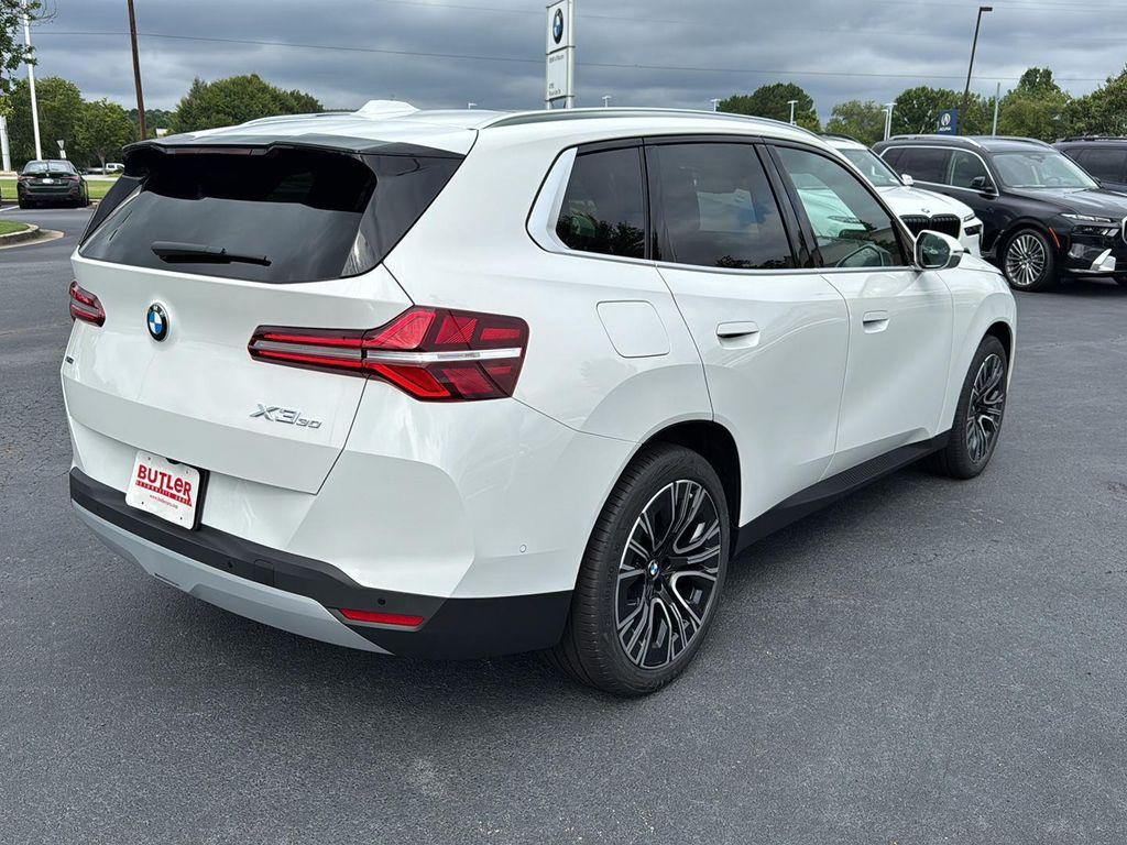 new 2025 BMW X3 car, priced at $55,960