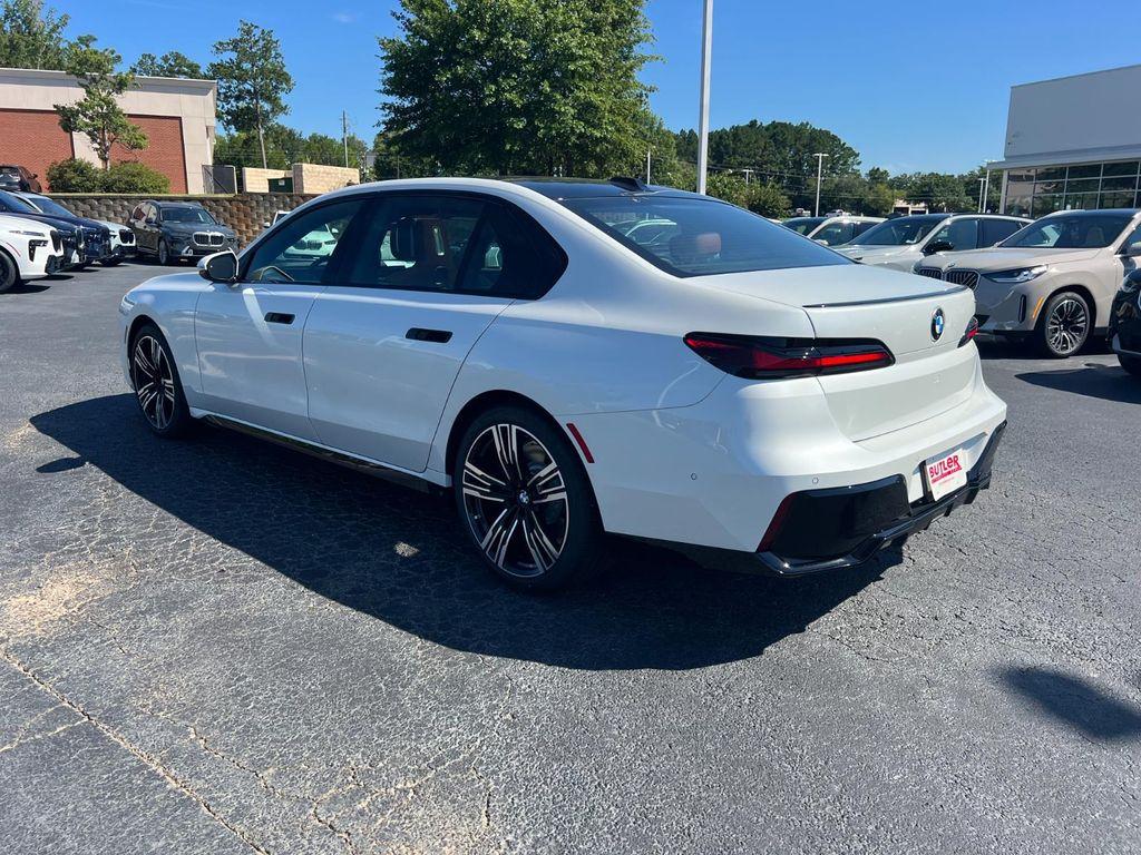 new 2025 BMW 740 car, priced at $110,855