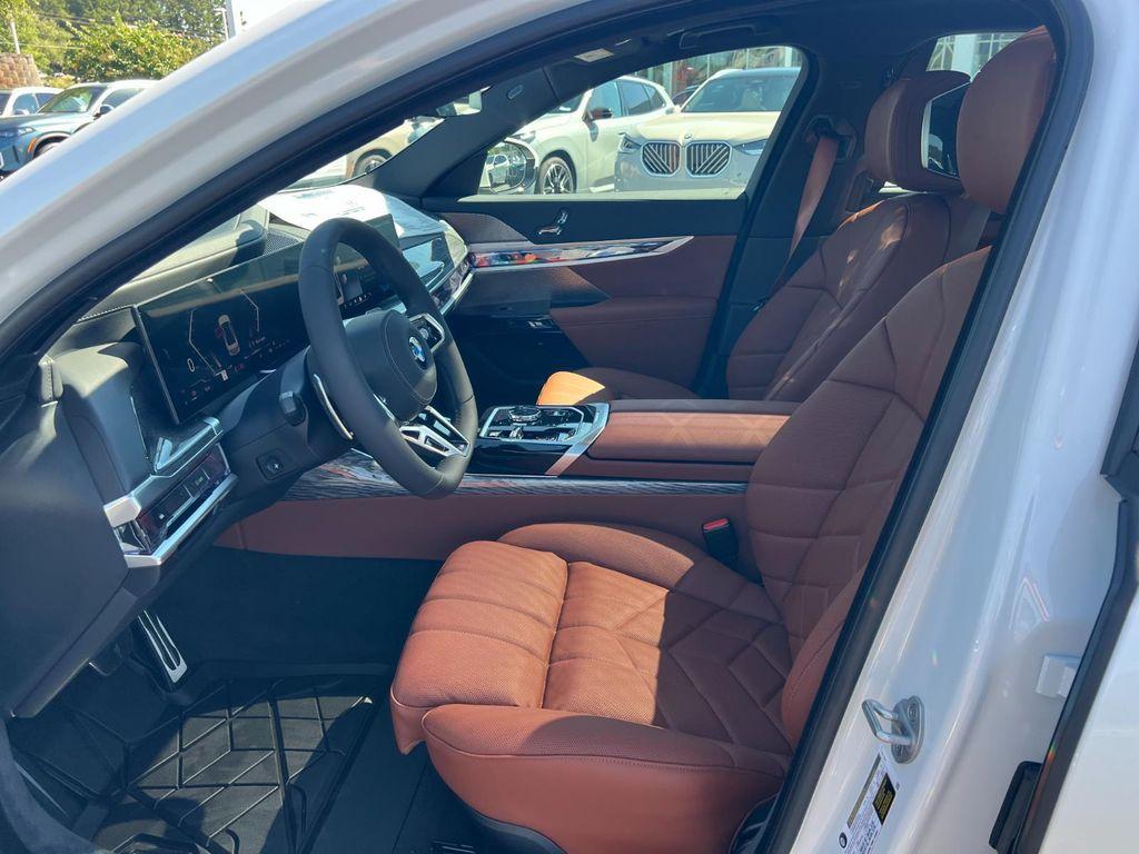 new 2025 BMW 740 car, priced at $110,855