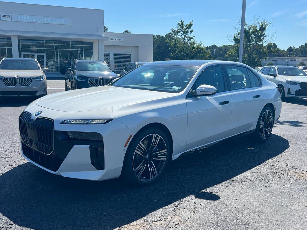 new 2025 BMW 740 car, priced at $110,855