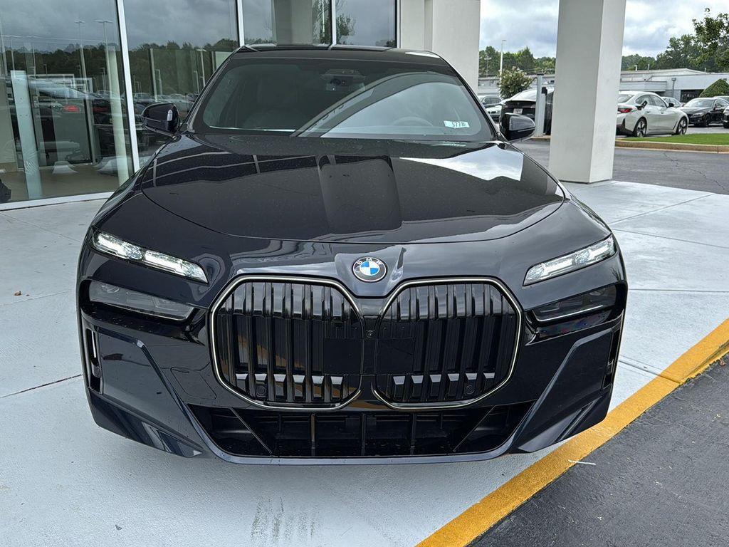 new 2025 BMW 740 car, priced at $119,885