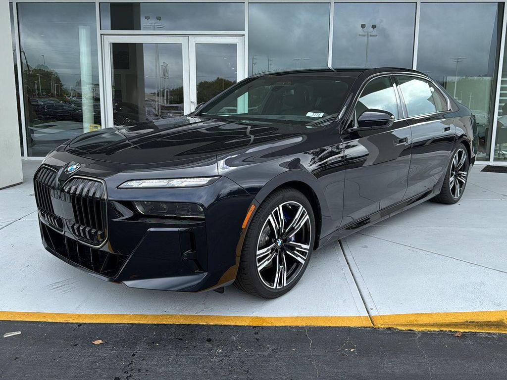 new 2025 BMW 740 car, priced at $119,885