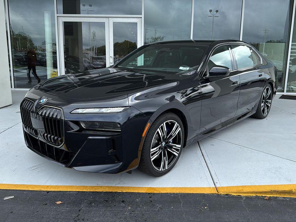 new 2025 BMW 740 car, priced at $119,885