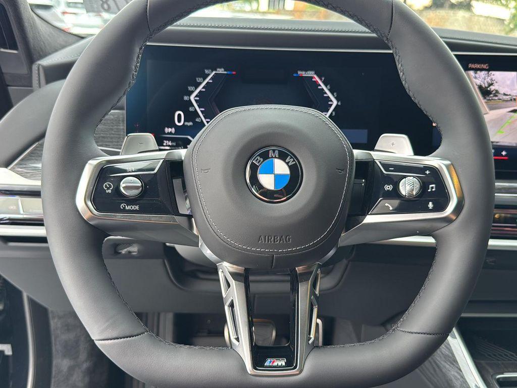 new 2025 BMW 740 car, priced at $119,885