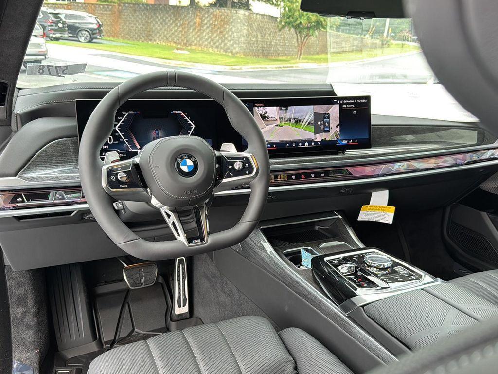 new 2025 BMW 740 car, priced at $119,885