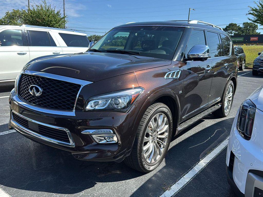 used 2017 INFINITI QX80 car, priced at $19,900