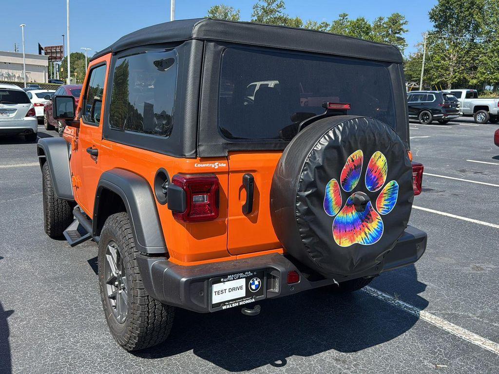 used 2025 Jeep Wrangler car, priced at $33,900