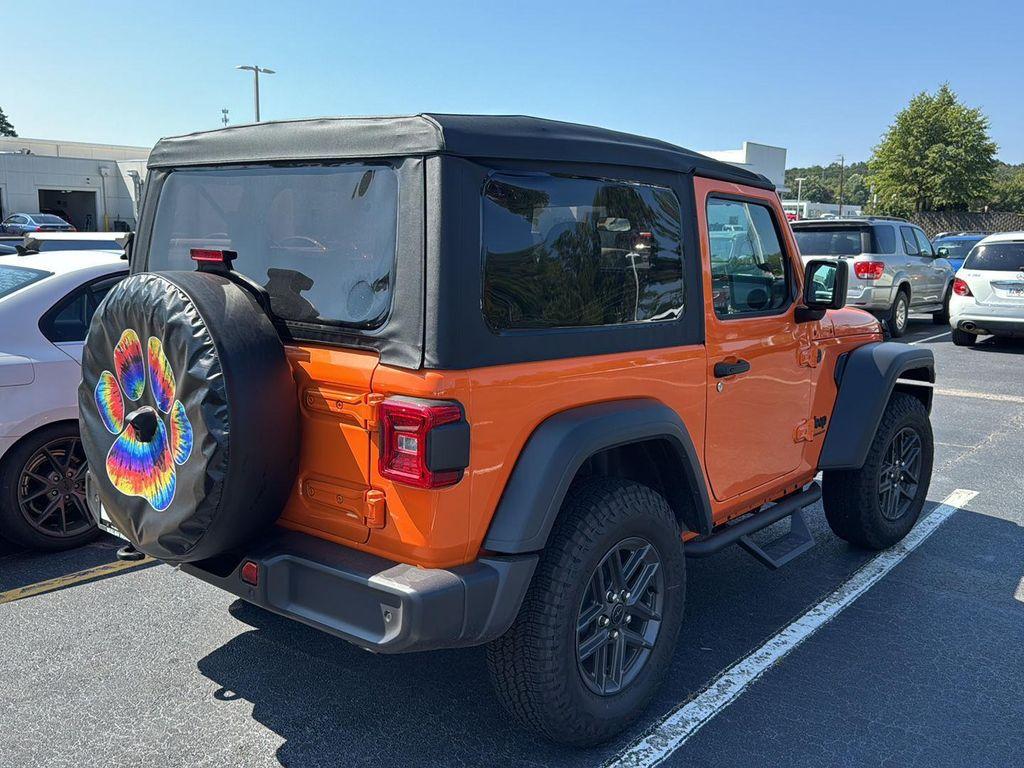 used 2025 Jeep Wrangler car, priced at $33,900