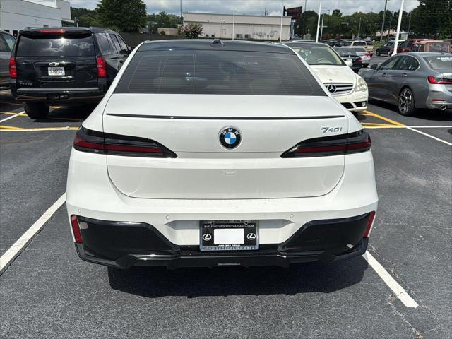used 2025 BMW 740 car, priced at $95,900