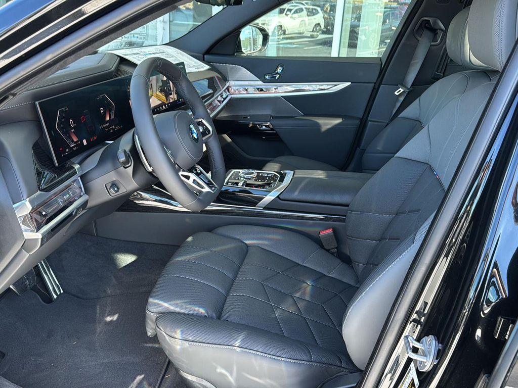 new 2025 BMW 740 car, priced at $111,575
