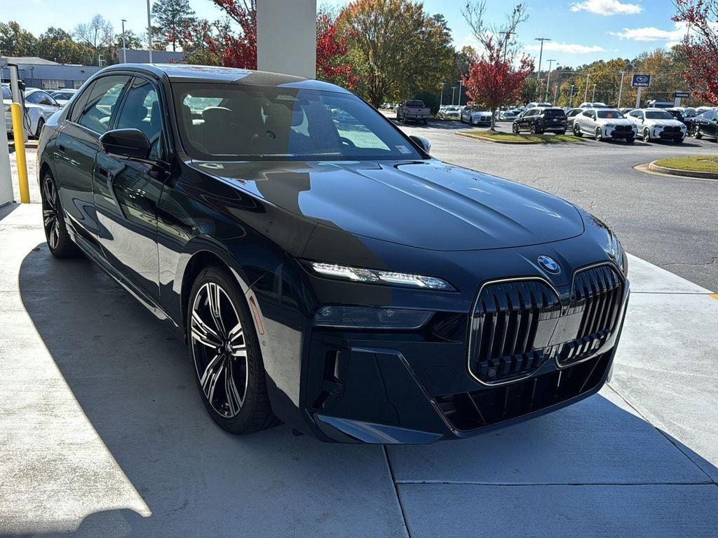 new 2025 BMW 740 car, priced at $111,575