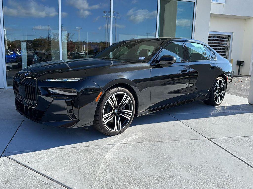 new 2025 BMW 740 car, priced at $111,575