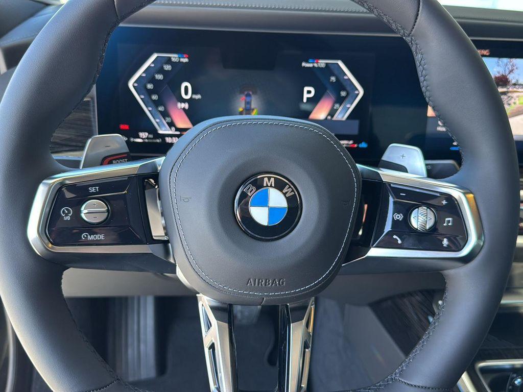 new 2025 BMW 740 car, priced at $111,575