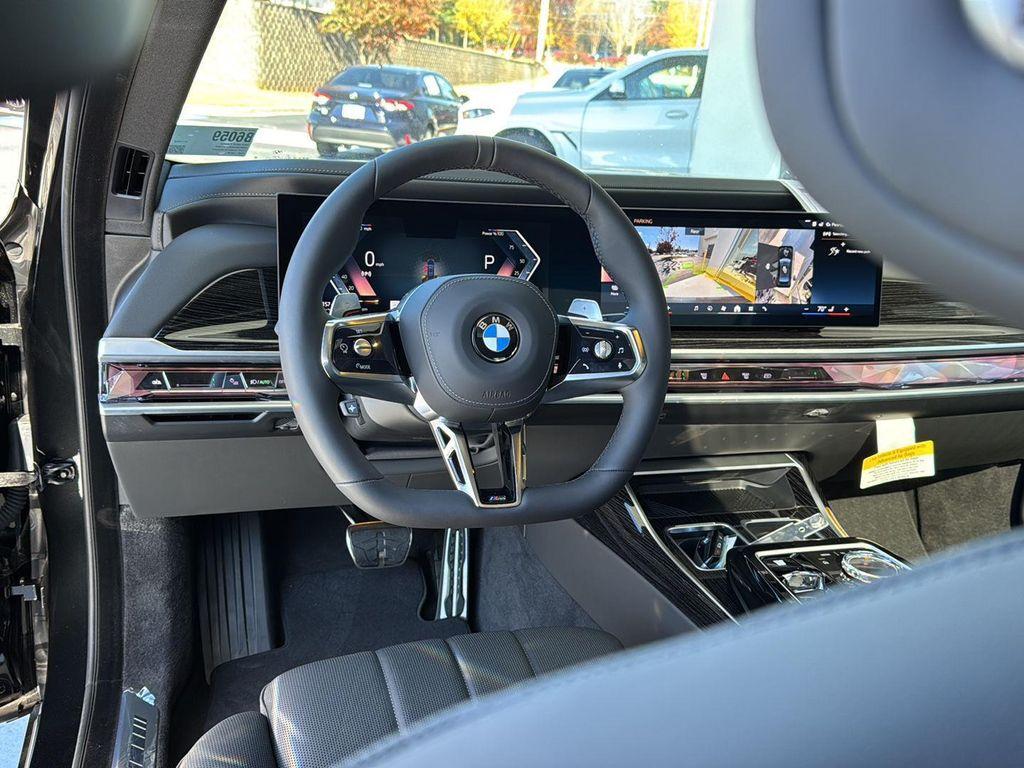 new 2025 BMW 740 car, priced at $111,575