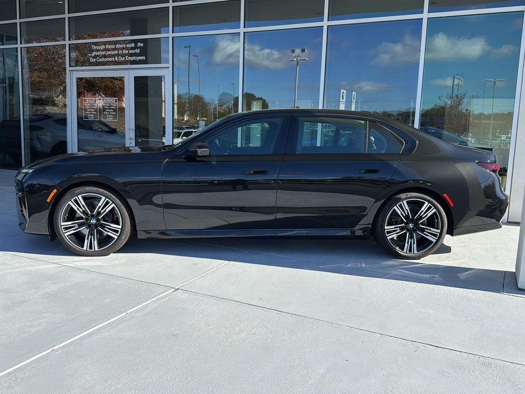 new 2025 BMW 740 car, priced at $111,575