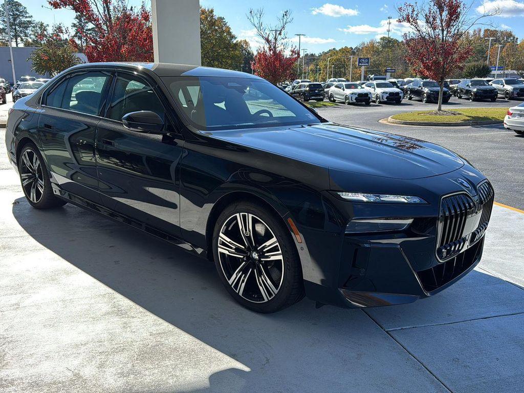 new 2025 BMW 740 car, priced at $111,575
