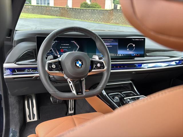 used 2024 BMW 740 car, priced at $95,900