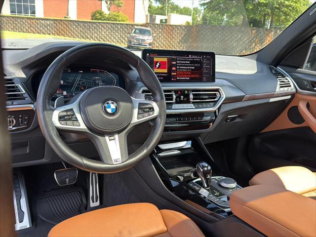used 2022 BMW X3 car, priced at $38,900