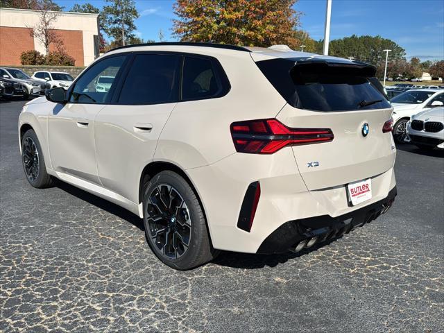 new 2025 BMW X3 car, priced at $72,525