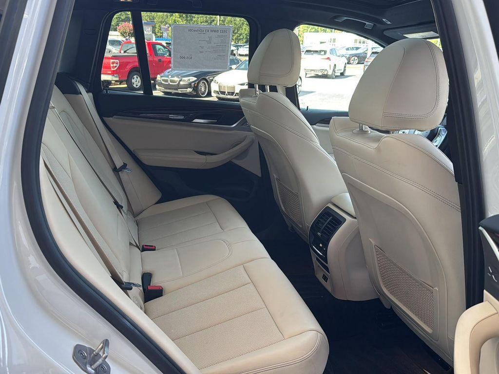 used 2022 BMW X3 car, priced at $30,490