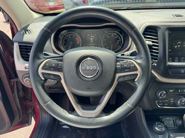 used 2017 Jeep Cherokee car, priced at $13,999