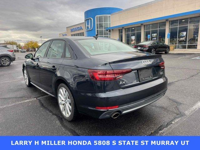 used 2018 Audi A4 car, priced at $17,000