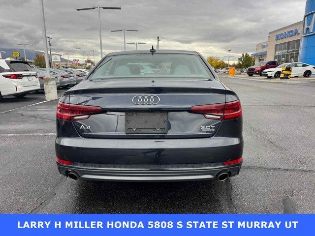 used 2018 Audi A4 car, priced at $17,000
