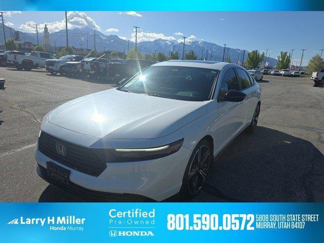 used 2023 Honda Accord Hybrid car, priced at $28,616