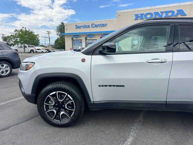 used 2024 Jeep Compass car, priced at $24,999