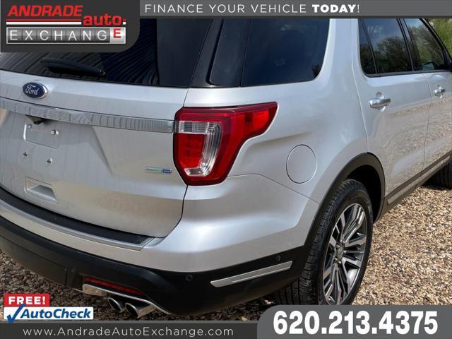 used 2018 Ford Explorer car, priced at $27,499